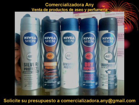 Desodorante spray hombre variedades 